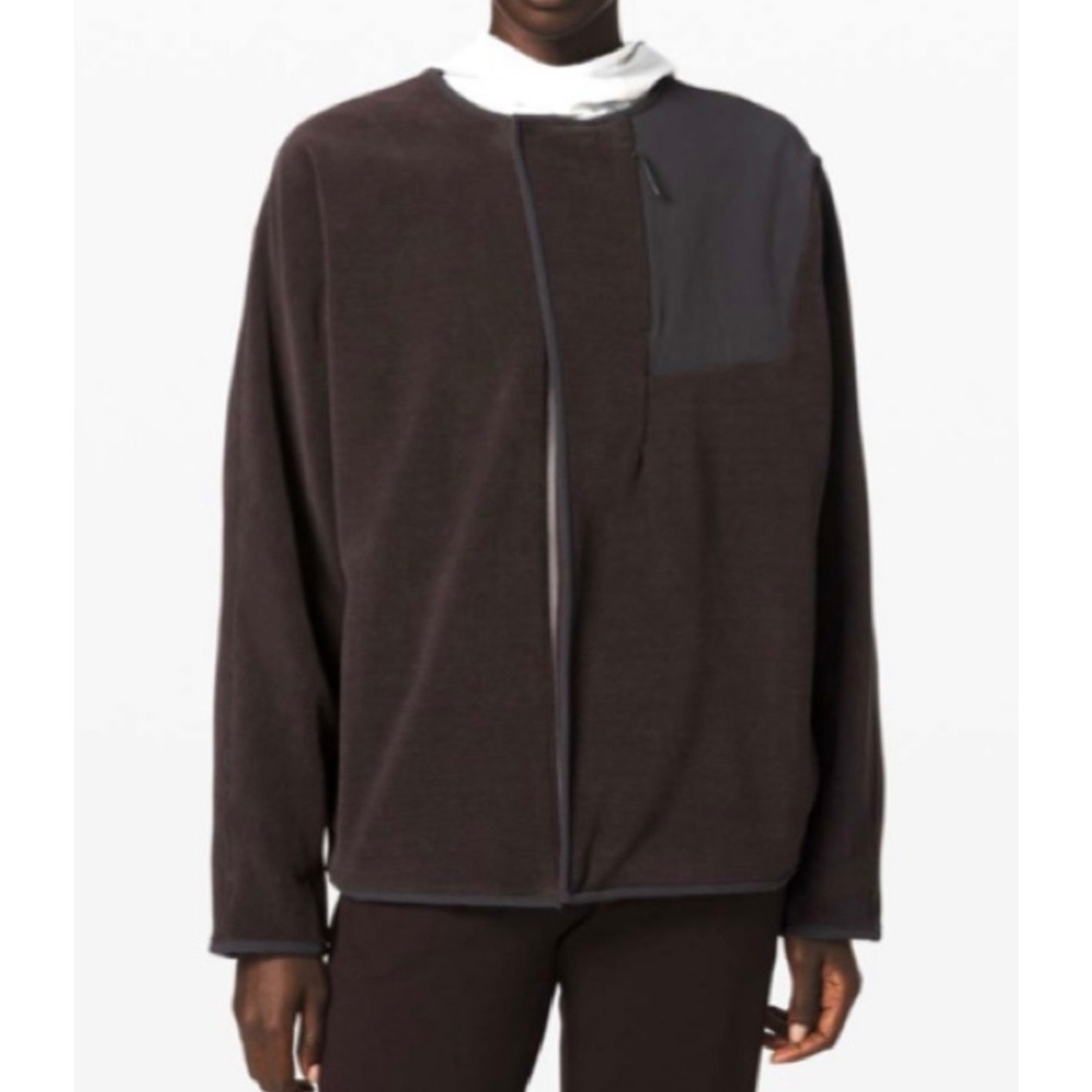 Lululemon Lab Moraine Fleece Jacket In Sequoia. Size Xs